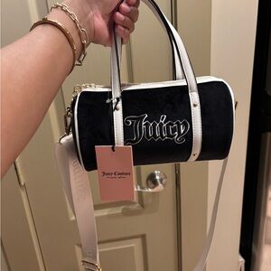 Juicy Couture Black and White Mini Bag